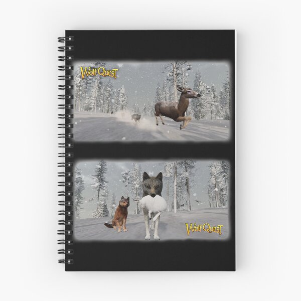 Artikelvorschau, Jagd auf Hirsche und Hasen im Winter entworfen und verkauft von WolfQuest.