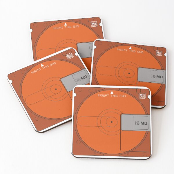 Item preview, Minidisc, Orange  designed and sold by district-88.
