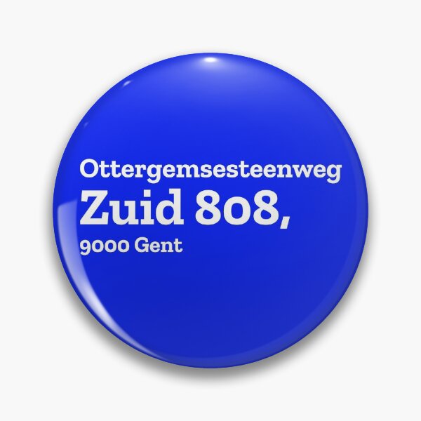 Item preview, Gent Stadium Address designed and sold by The Chuck Wagon.