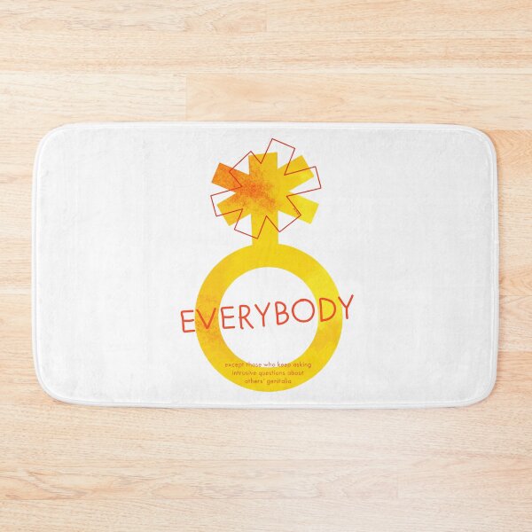 Item preview, Everybody - gender free toilet sign designed and sold by Chiara Filincieri.