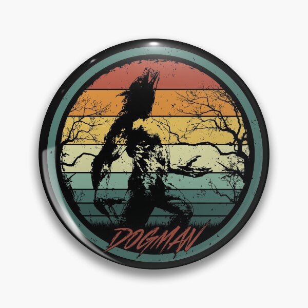 Item preview, Dogman - Retro Vintage Werewolf Cryptid Gift designed and sold by NatIntrovertSoc.