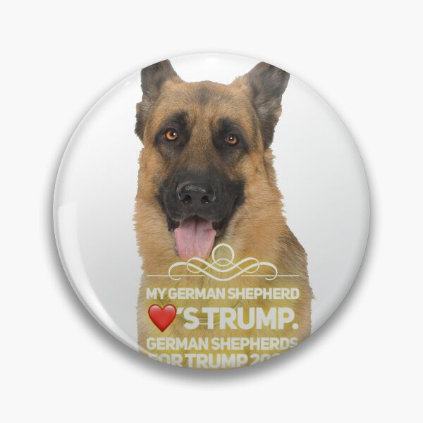 Item preview, My German Shepherd Loves Trump designed and sold by Samthenet.