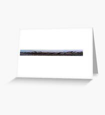Whitstable from the Sea Greeting Card