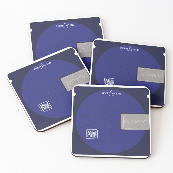 Item preview, Minidisc in Blue  designed and sold by district-88.
