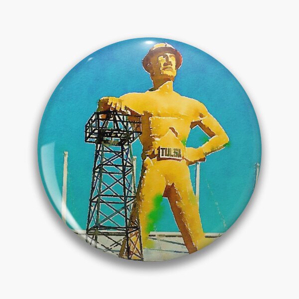 Item preview, Watercolor Tulsa Oklahoma Driller designed and sold by conklinephotos.