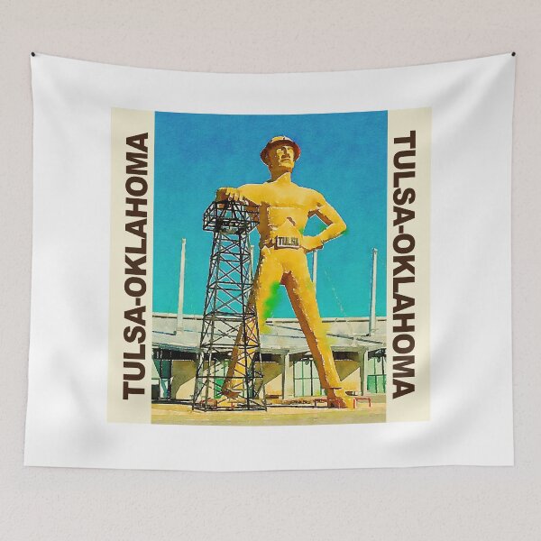 Item preview, Watercolor Tulsa Oklahoma Driller designed and sold by conklinephotos.
