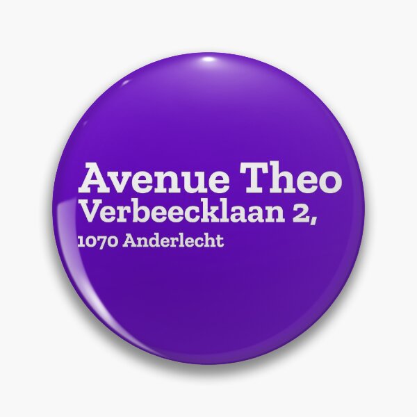 Item preview, Anderlecht Stadium Address designed and sold by The Chuck Wagon.
