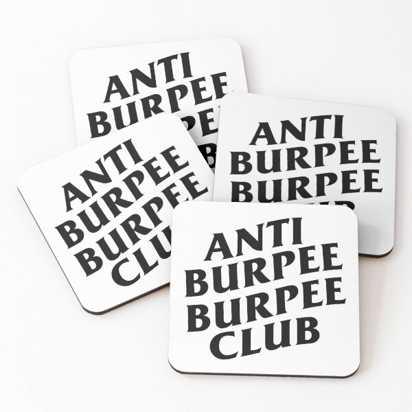 Item preview, Anti burpee burpee club designed and sold by chunknozza.