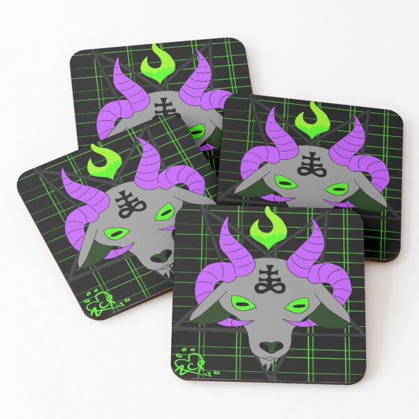 Item preview, Cyber Goth SataniGoat designed and sold by ZombieCheshire.