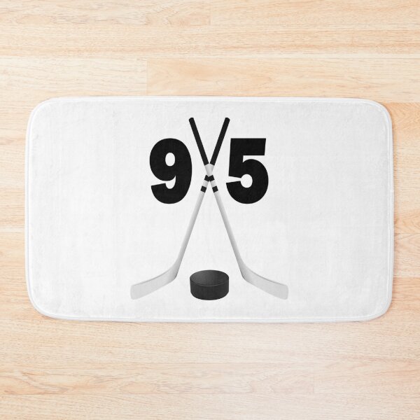 Item preview, Hockey number 95 - ninety five with sticks and disc designed and sold by AllShirts21.