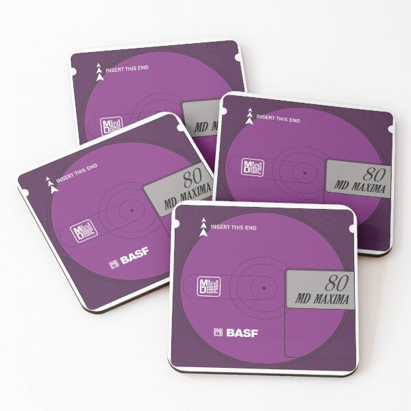 Item preview, Minidisc in Purple  designed and sold by district-88.