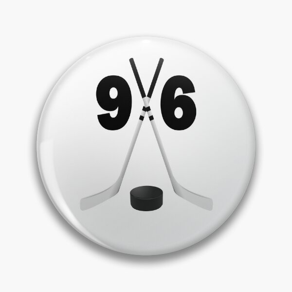 Item preview, Hockey number 96 - ninety six with sticks and disc designed and sold by AllShirts21.