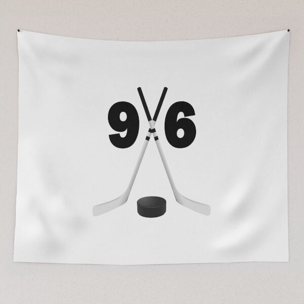 Item preview, Hockey number 96 - ninety six with sticks and disc designed and sold by AllShirts21.