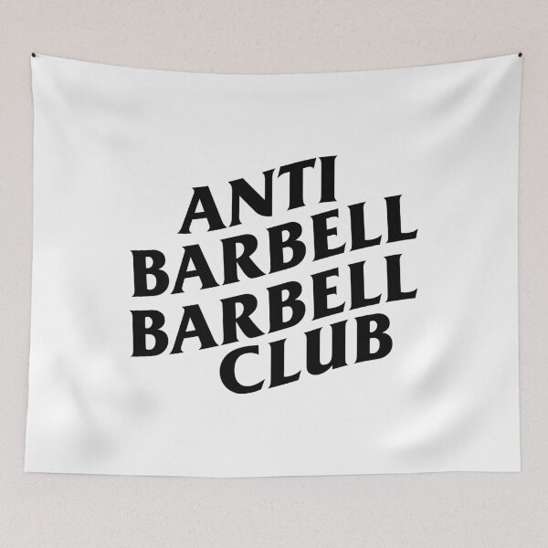 Item preview, Anti Barbell Barbell Club designed and sold by chunknozza.