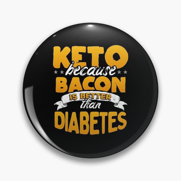Item preview, KETO Because Bacon Is Better Than Diabetes Shirt designed and sold by Maindy.