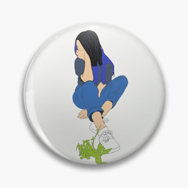 Item preview, Girl With Black And Blue Hair  designed and sold by Logray.
