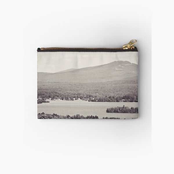 Item preview, Black and White Mountain Waterscape designed and sold by Sarah Van Geest.