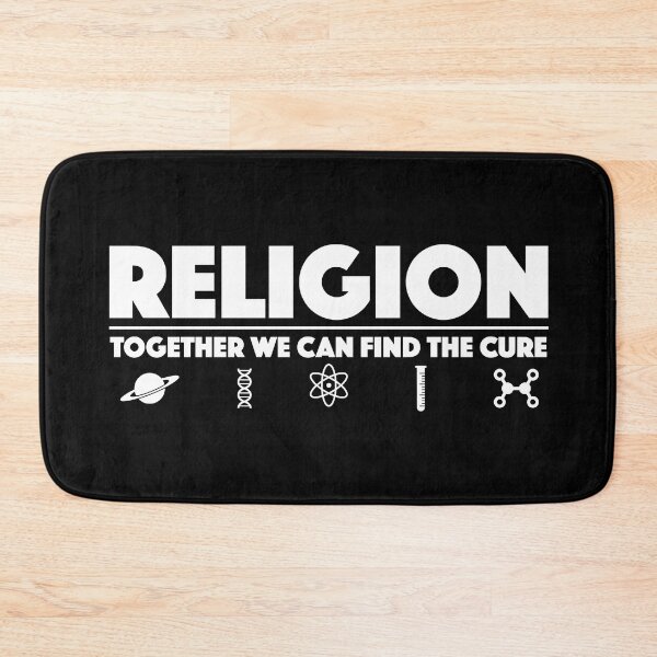 Item preview, Religion Together We Can Find The Cure - Atheist  designed and sold by JackCurtis1991.