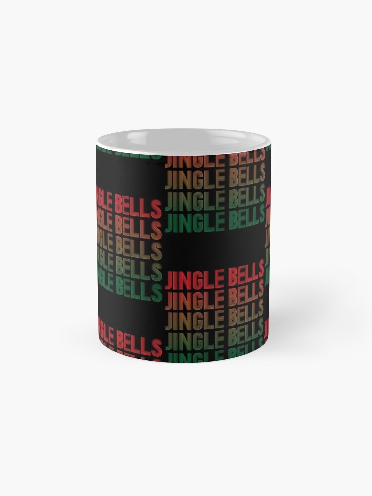 Alternate view of Jingle Bells Retro Christmas Pajama Gift. Mug