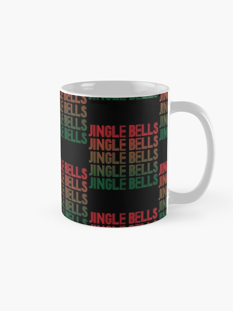 Alternate view of Jingle Bells Retro Christmas Pajama Gift. Mug