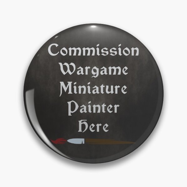 Artikelvorschau, Commission Wargame Miniature Painter Here - Version 2 entworfen und verkauft von SolarCross.