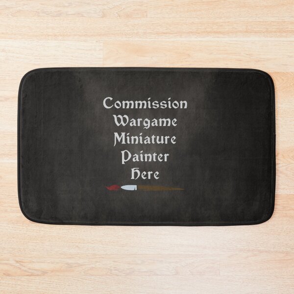 Item preview, Commission Wargame Miniature Painter Here - version 2 designed and sold by SolarCross.