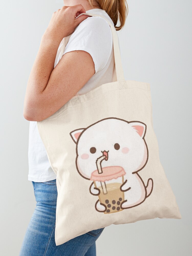Snuggly Cats Organic Cotton Tote Bag • Booba Prints