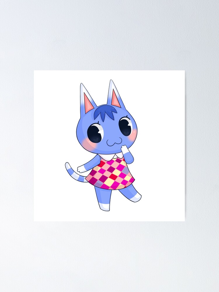 Rosie Animal Crossing Villager Pic Canvas Magnet