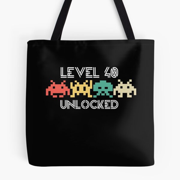 Item preview, Level 40 unlocked Gamer Vintage Retro Gaming Arcade 80s  designed and sold by majuga.