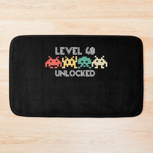 Item preview, Level 40 unlocked Gamer Vintage Retro Gaming Arcade 80s  designed and sold by majuga.