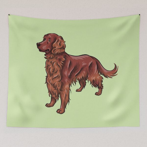 Item preview, Red Setter | Cartoon Dog Art designed and sold by shirinsart.