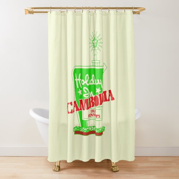 Holiday In Cambodia Shower Curtain