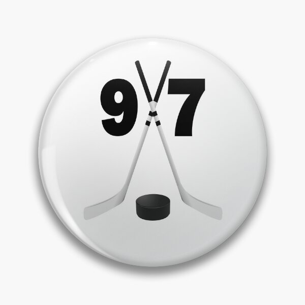 Item preview, Hockey number 97 - ninety seven with sticks and disc designed and sold by AllShirts21.