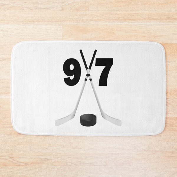 Item preview, Hockey number 97 - ninety seven with sticks and disc designed and sold by AllShirts21.