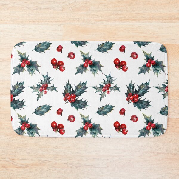 Item preview, Christmas Holly Pattern designed and sold by anabellstar design co.