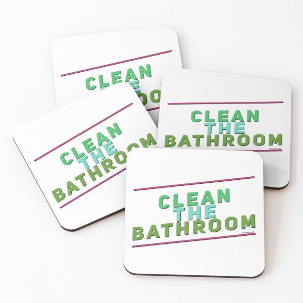 Item preview, Clean The Bathroom designed and sold by weavernap.