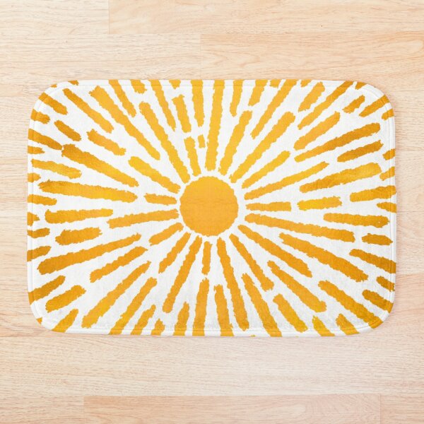 Golden Sun | Brighter Days Collection Bath Mat