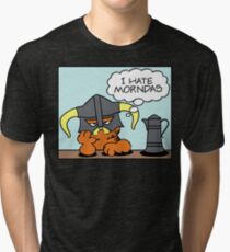 The Lasagnaborn (Cyan Version) Tri-blend T-Shirt