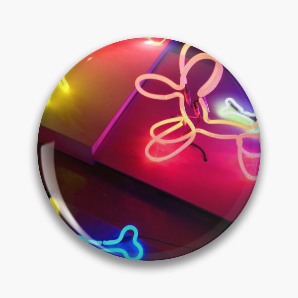 Item preview, Pink Neon Dogs Dream of Electric Bones designed and sold by katemargoli.