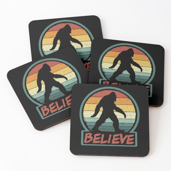 Item preview, Believe in Bigfoot - Retro Vintage Sasquatch Cryptid Gift designed and sold by NatIntrovertSoc.