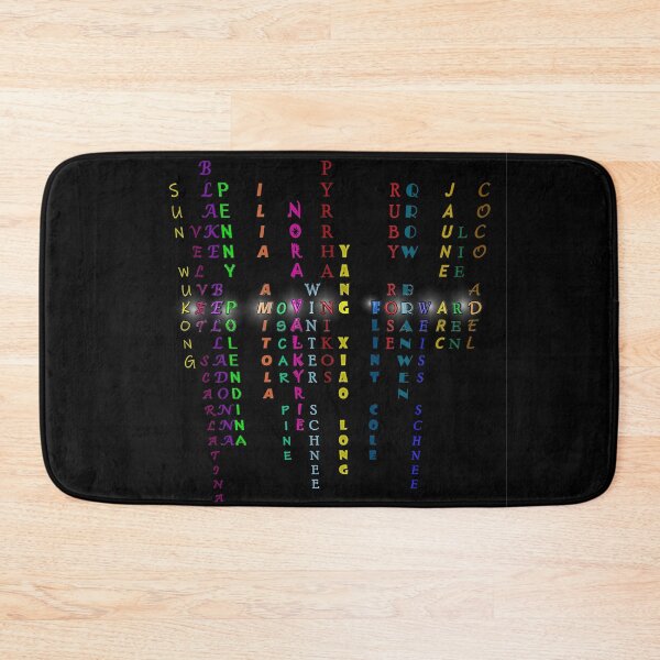 Item preview, Keep Moving Forward RWBY Names designed and sold by HometownSciFi.