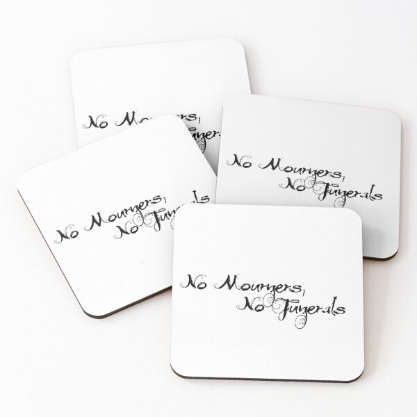 Item preview, No Mourners No Funerals Six of Crows (black) designed and sold by Shoddow.