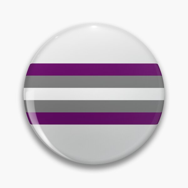 Item preview, Gray Asexual Stripe designed and sold by ResonantColors.