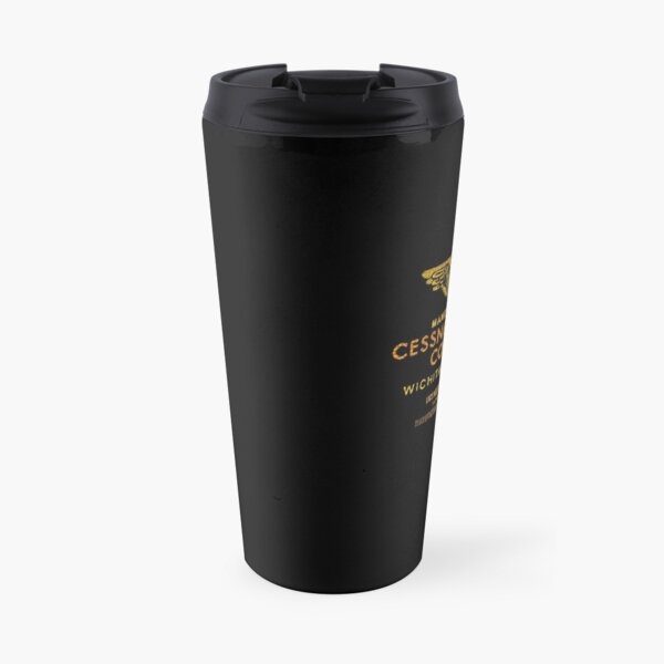 Cessna Vintage Aircraft USA Travel Mug