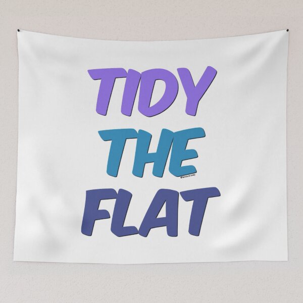 Item preview, Tidy The Flat designed and sold by weavernap.