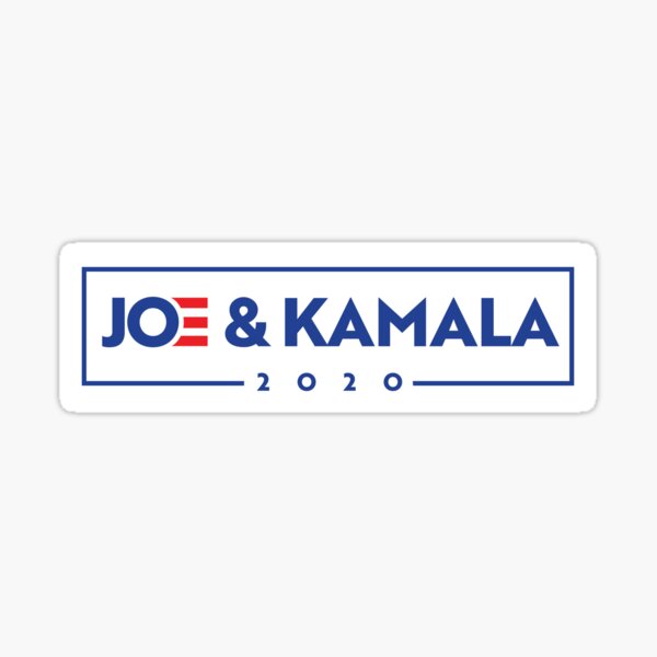 Joe & Kamala 2020 Bumper Sticker Sticker