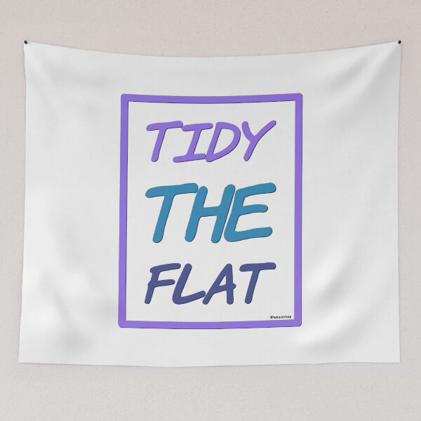 Item preview, Tidy The Flat designed and sold by weavernap.