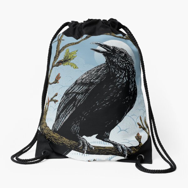First Signs of Spring Drawstring Bag