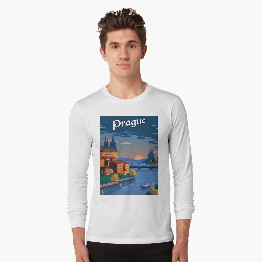 Aperçu de l'œuvre T-shirt manches longues créée et vendue par digitalvintage.