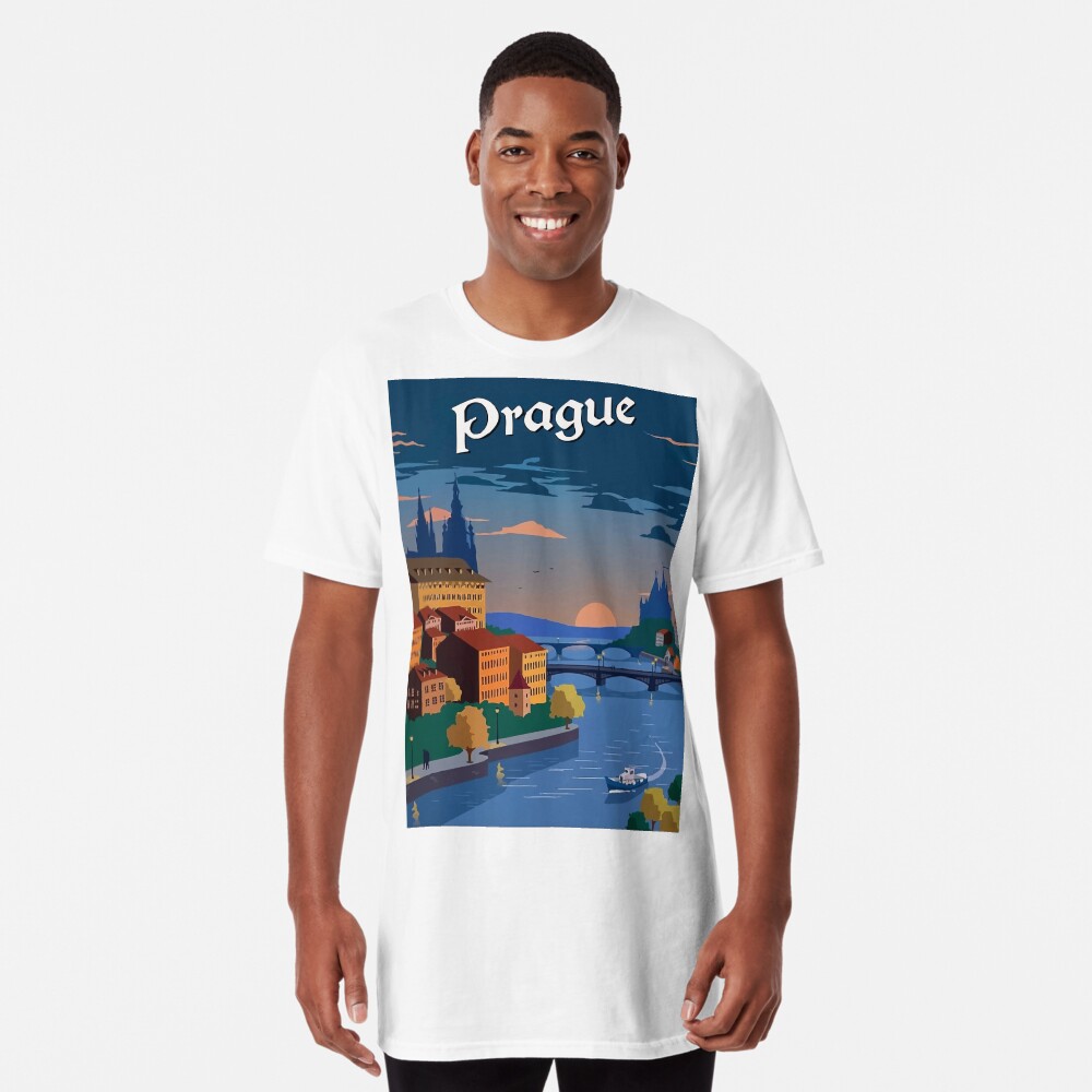 Aperçu de l'œuvre T-shirt long créée et vendue par digitalvintage.